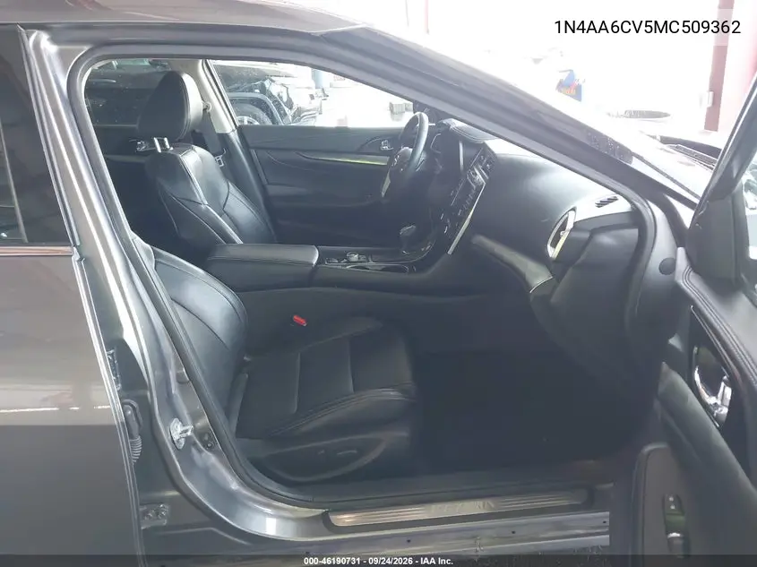 2021 NISSAN MAXIMA VIN 1N4AA6CV5MC509362 — фото 5
