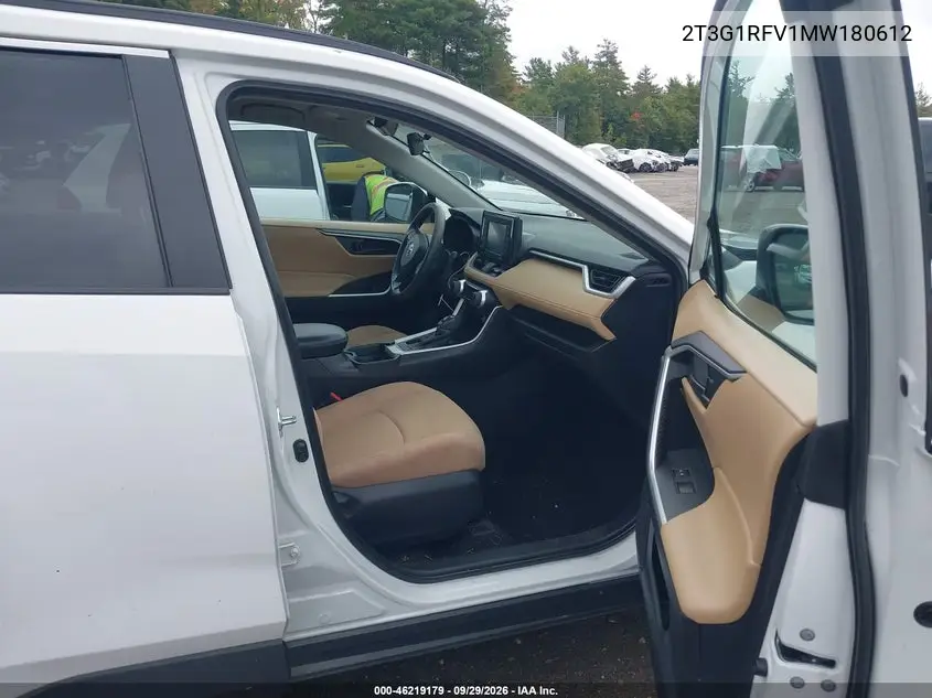 2021 TOYOTA RAV 4 VIN 2T3G1RFV1MW180612 — фото 5