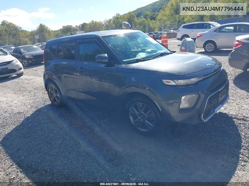 KIA SOUL 2021, VIN KNDJ23AU4M7796444