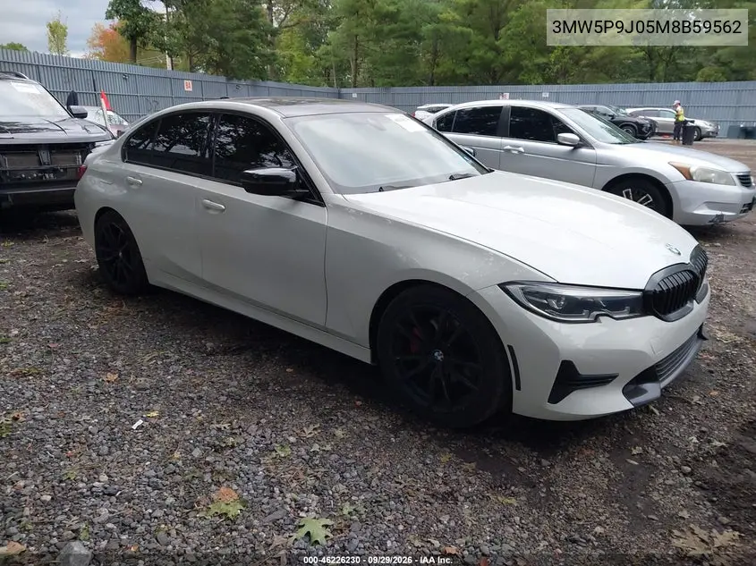 BMW 3ER 2021, VIN 3MW5P9J05M8B59562