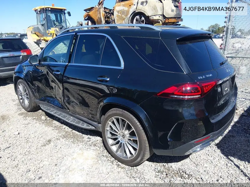 2021 MERCEDES GLE VIN 4JGFB4KB9MA367677 — фото 3