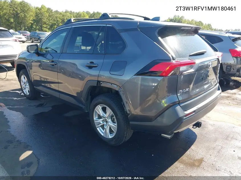 2021 TOYOTA RAV 4 VIN 2T3W1RFV1MW180461 — фото 3