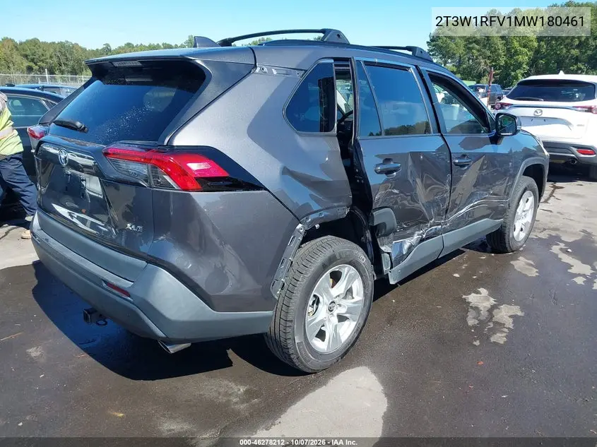2021 TOYOTA RAV 4 VIN 2T3W1RFV1MW180461 — фото 4