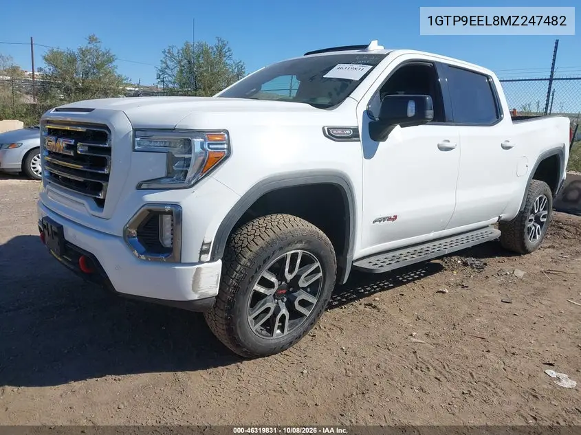 2021 GMC SIERRA VIN 1GTP9EEL8MZ247482 — фото 2