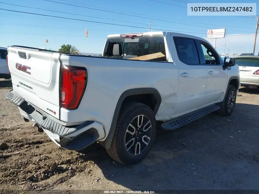 2021 GMC SIERRA VIN 1GTP9EEL8MZ247482 — фото 4