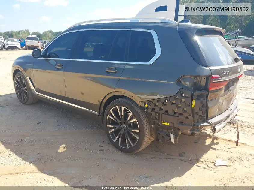 2021 BMW X7 VIN 5UXCW2C07M9H90502 — фото 3