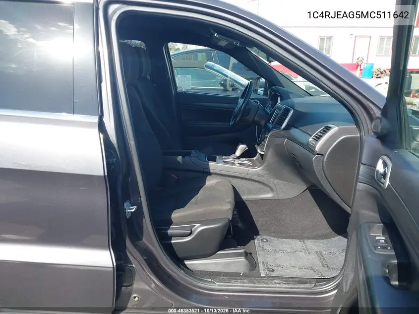 2021 JEEP GRAND CHEROKEE VIN 1C4RJEAG5MC511642 — фото 5