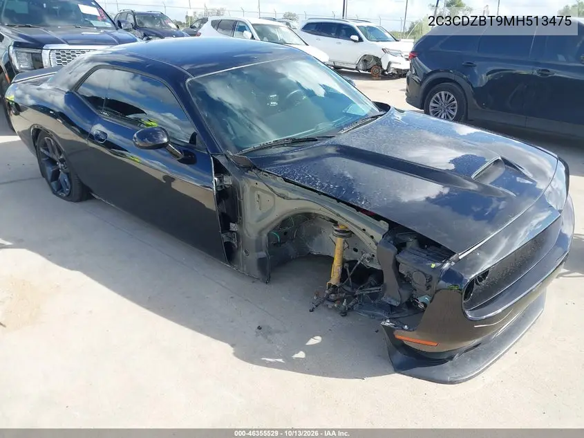 DODGE CHALLENGER 2021, VIN 2C3CDZBT9MH513475