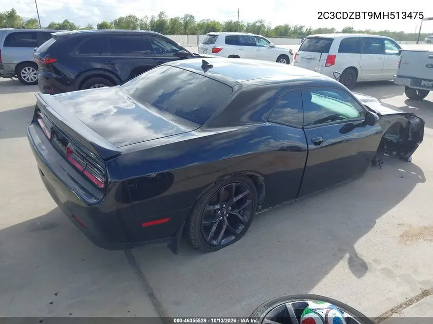 2021 DODGE CHALLENGER VIN 2C3CDZBT9MH513475 — фото 4