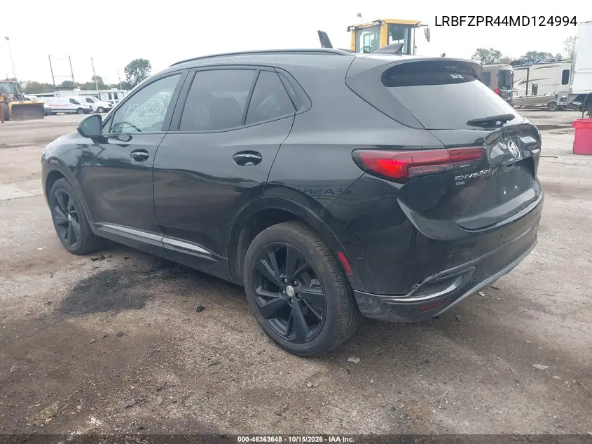 2021 BUICK ENVISION VIN LRBFZPR44MD124994 — фото 3