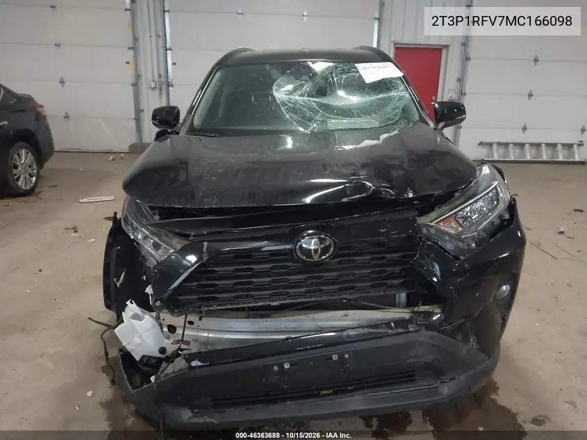 2021 TOYOTA RAV 4 VIN 2T3P1RFV7MC166098 — фото 12