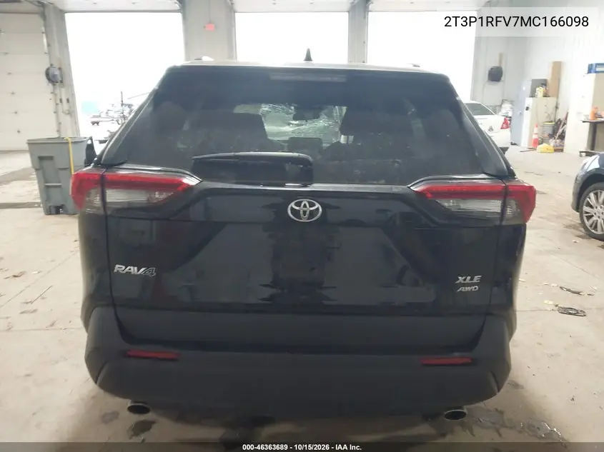 2021 TOYOTA RAV 4 VIN 2T3P1RFV7MC166098 — фото 16
