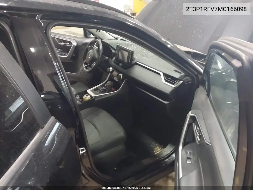 2021 TOYOTA RAV 4 VIN 2T3P1RFV7MC166098 — фото 5