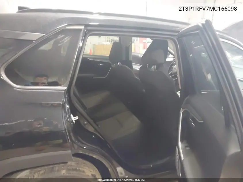 2021 TOYOTA RAV 4 VIN 2T3P1RFV7MC166098 — фото 8