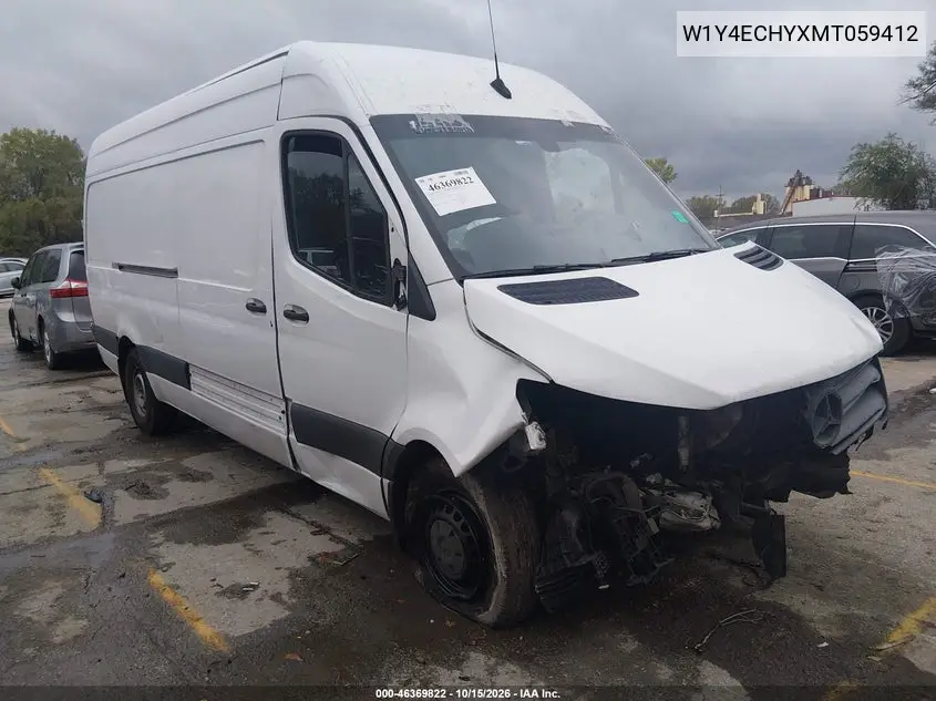 MERCEDES SPRINTER 2021, VIN W1Y4ECHYXMT059412