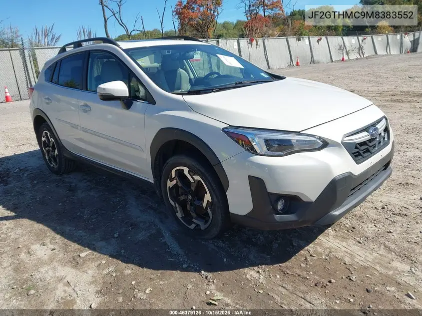 SUBARU XV 2021, VIN JF2GTHMC9M8383552
