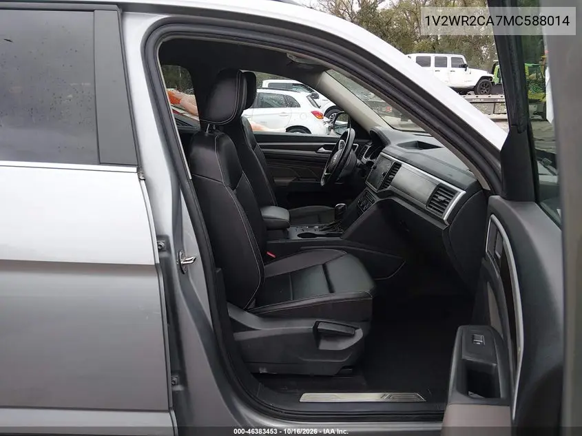 2021 VOLKSWAGEN ATLAS VIN 1V2WR2CA7MC588014 — фото 5
