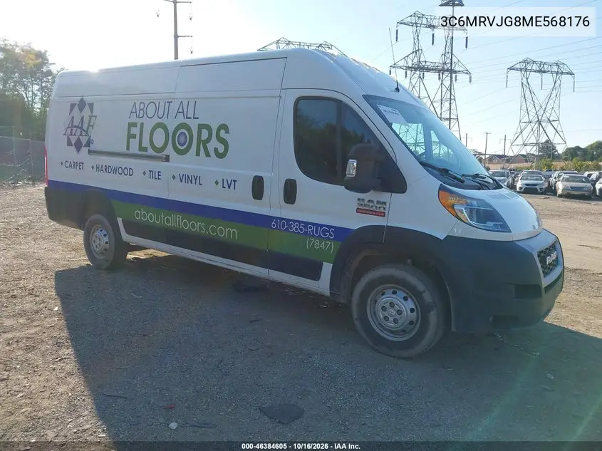 RAM PROMASTER CITY 2021, VIN 3C6MRVJG8ME568176
