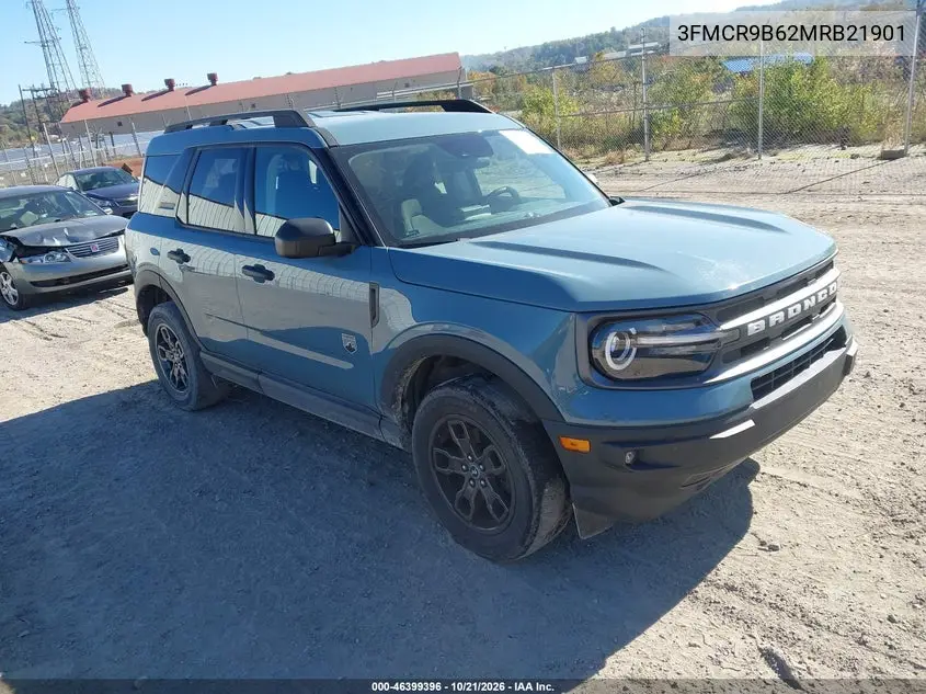 FORD BRONCO SPORT 2021, VIN 3FMCR9B62MRB21901