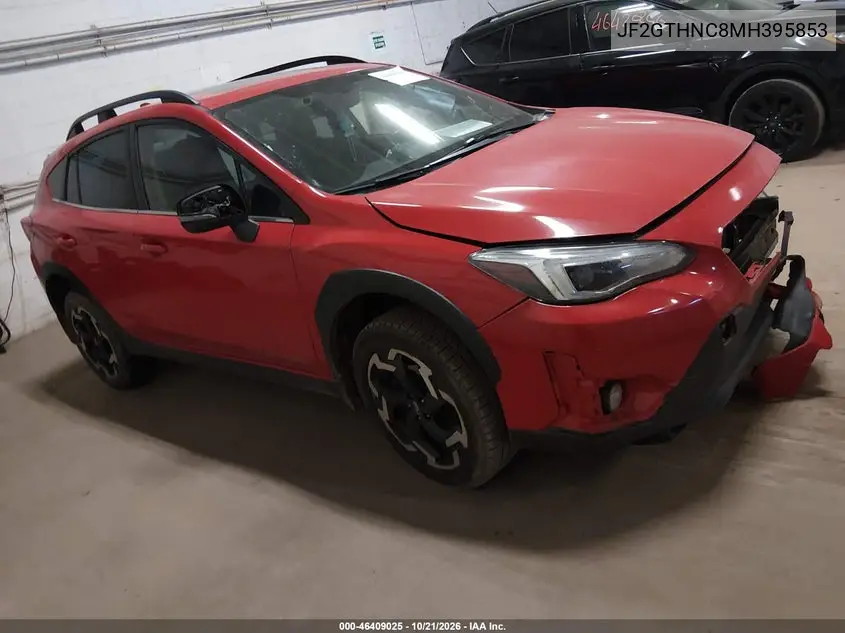 SUBARU XV 2021, VIN JF2GTHNC8MH395853