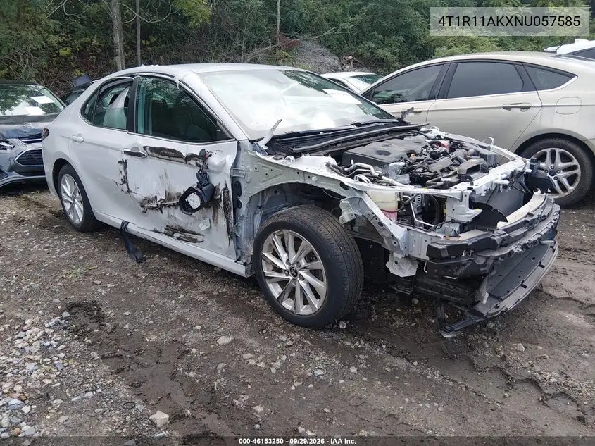 TOYOTA CAMRY 2022, VIN 4T1R11AKXNU057585