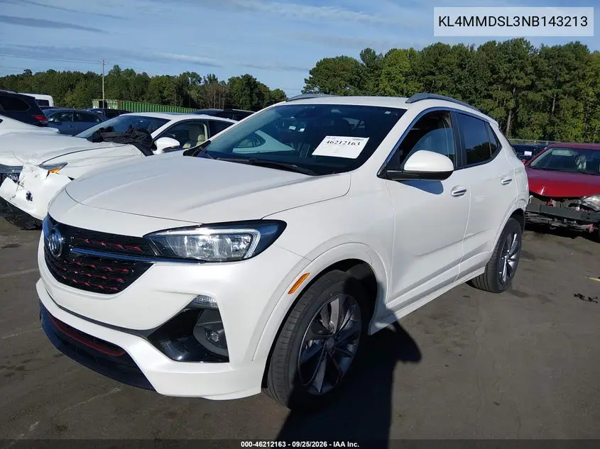 2022 BUICK ENCORE GX VIN KL4MMDSL3NB143213 — фото 2