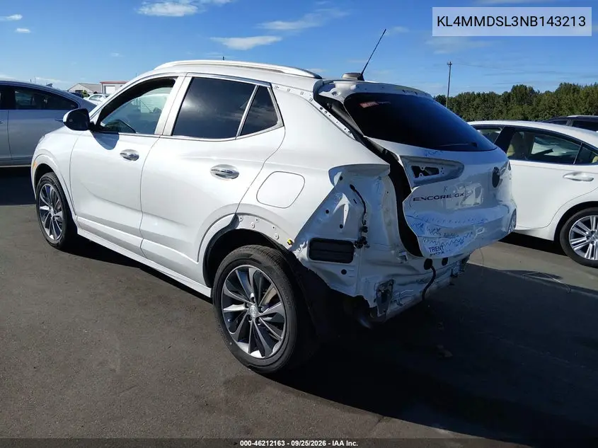 2022 BUICK ENCORE GX VIN KL4MMDSL3NB143213 — фото 3