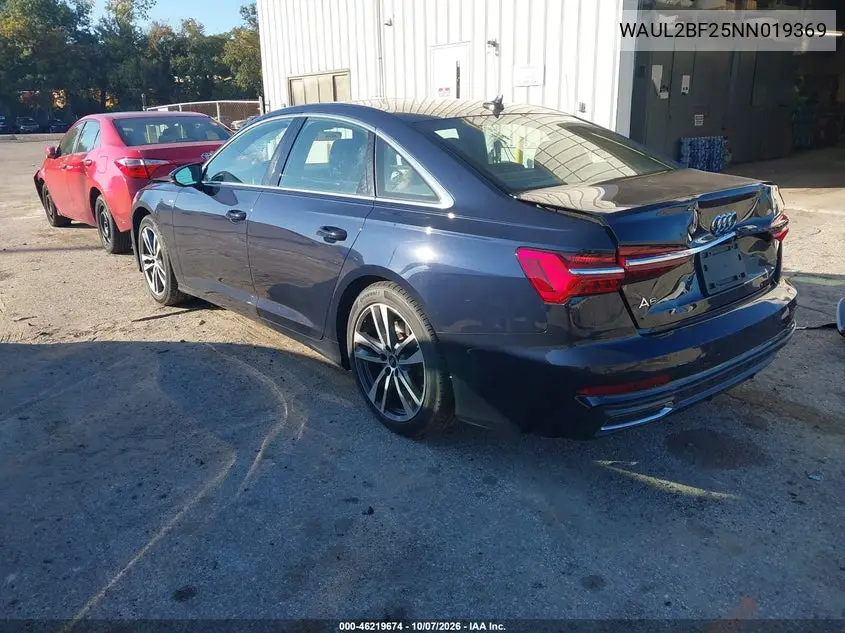 2022 AUDI A6 VIN WAUL2BF25NN019369 — фото 3