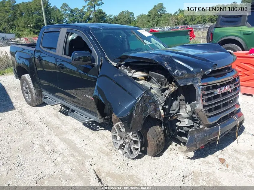 GMC CANYON 2022, VIN 1GTG6FEN2N1180703