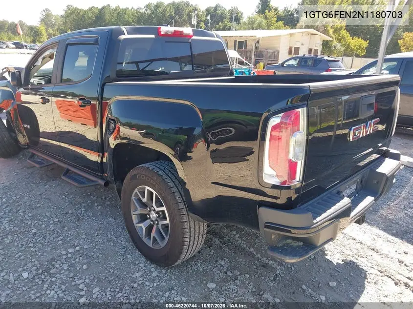 2022 GMC CANYON VIN 1GTG6FEN2N1180703 — фото 3