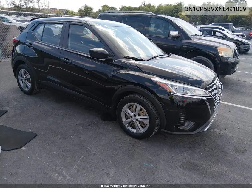 NISSAN KICKS 2022, VIN 3N1CP5BVXNL491009
