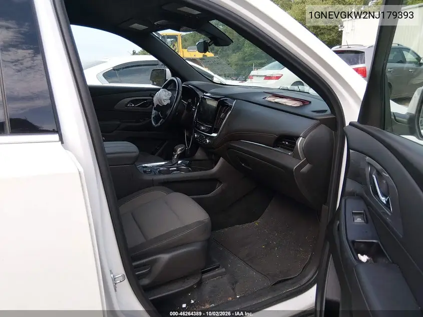 2022 CHEVROLET TRAVERSE VIN 1GNEVGKW2NJ179393 — фото 5