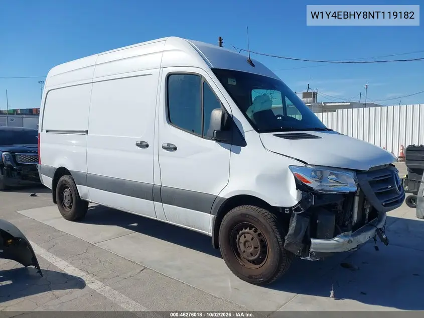 MERCEDES SPRINTER 2022, VIN W1Y4EBHY8NT119182