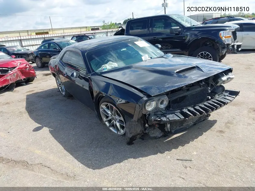 DODGE CHALLENGER 2022, VIN 2C3CDZKG9NH118510
