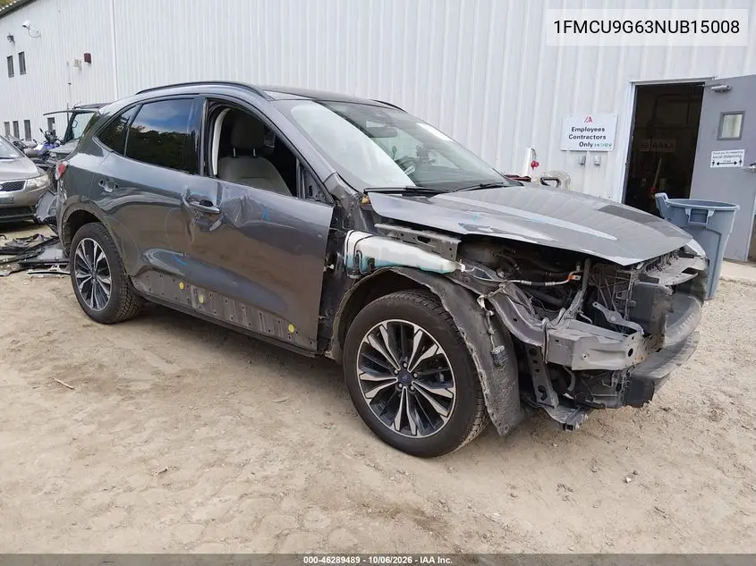 FORD ESCAPE 2022, VIN 1FMCU9G63NUB15008