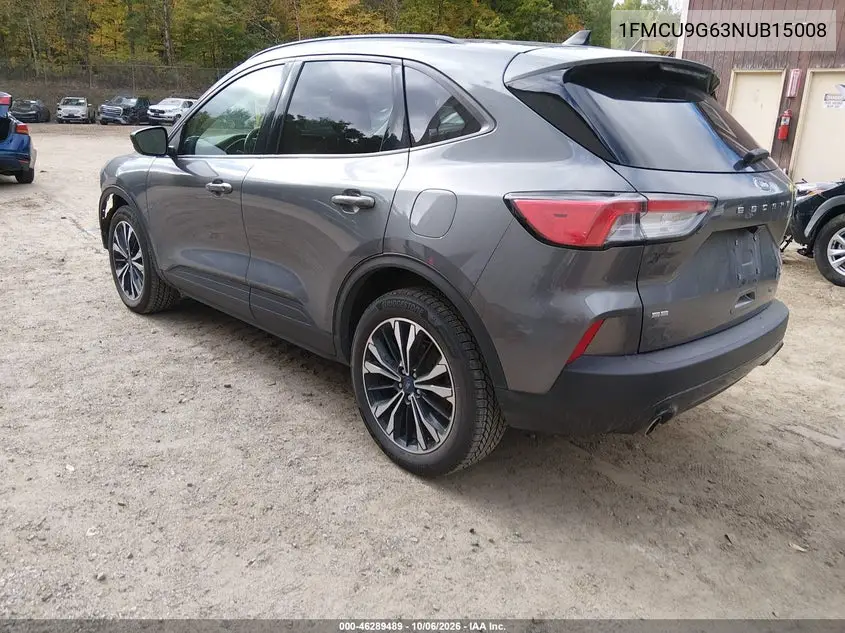 2022 FORD ESCAPE VIN 1FMCU9G63NUB15008 — фото 3