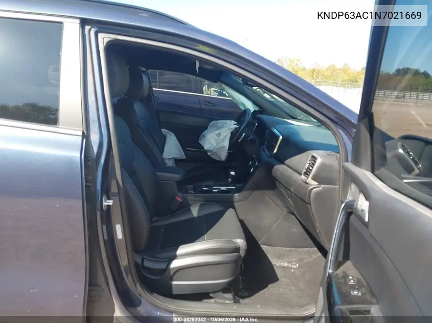 2022 KIA SPORTAGE VIN KNDP63AC1N7021669 — фото 5