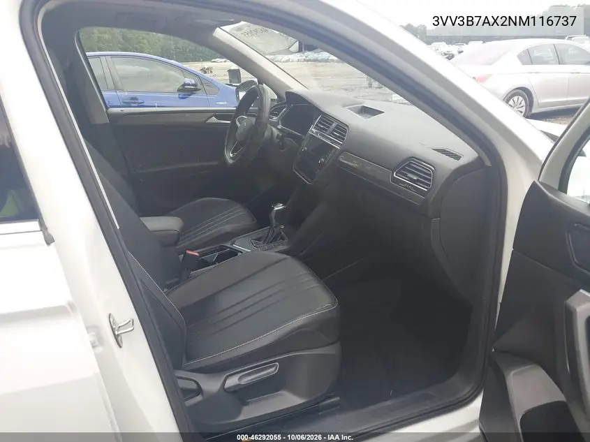 2022 VOLKSWAGEN TIGUAN VIN 3VV3B7AX2NM116737 — фото 5