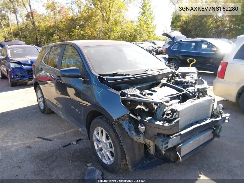 CHEVROLET EQUINOX 2022, VIN 3GNAXKEV7NS162280