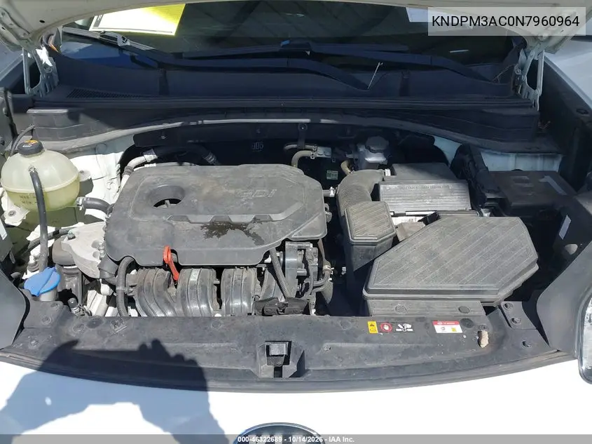 2022 KIA SPORTAGE VIN KNDPM3AC0N7960964 — фото 10
