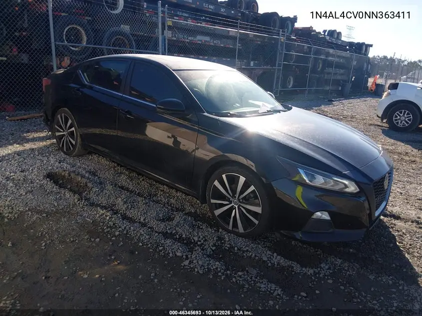 NISSAN ALTIMA 2022, VIN 1N4AL4CV0NN363411
