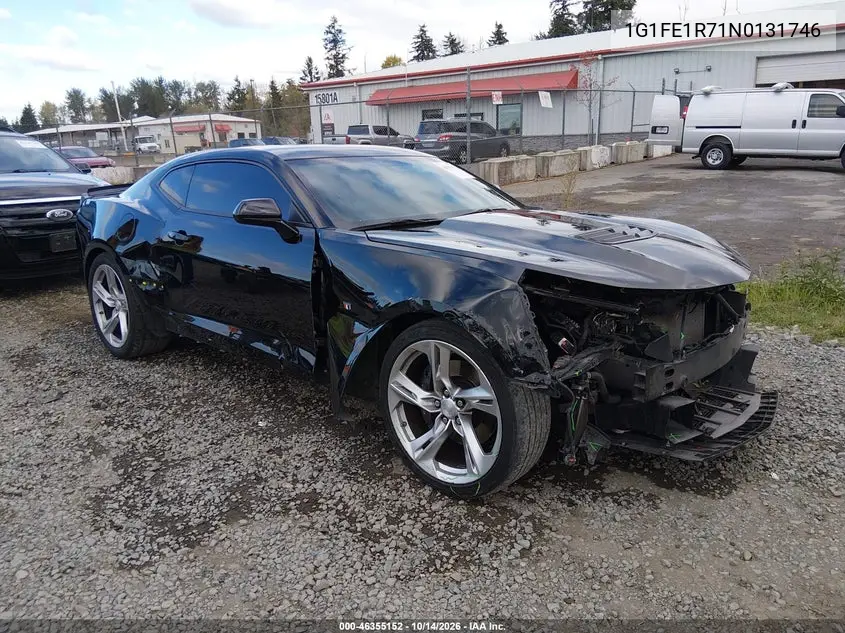 CHEVROLET CAMARO 2022, VIN 1G1FE1R71N0131746