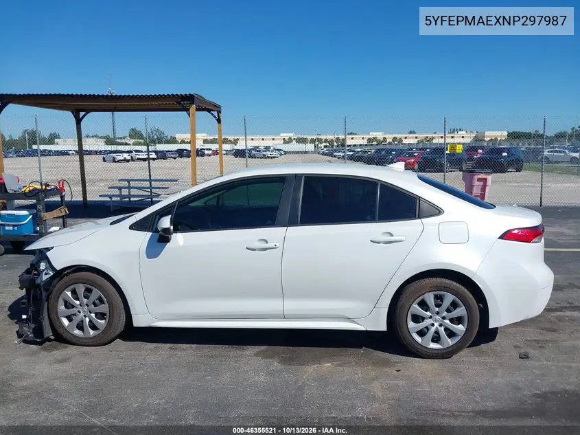 2022 TOYOTA COROLLA VIN 5YFEPMAEXNP297987 — фото 15