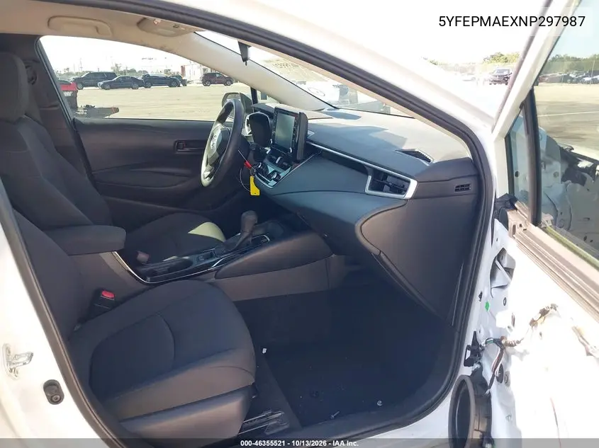 2022 TOYOTA COROLLA VIN 5YFEPMAEXNP297987 — фото 5