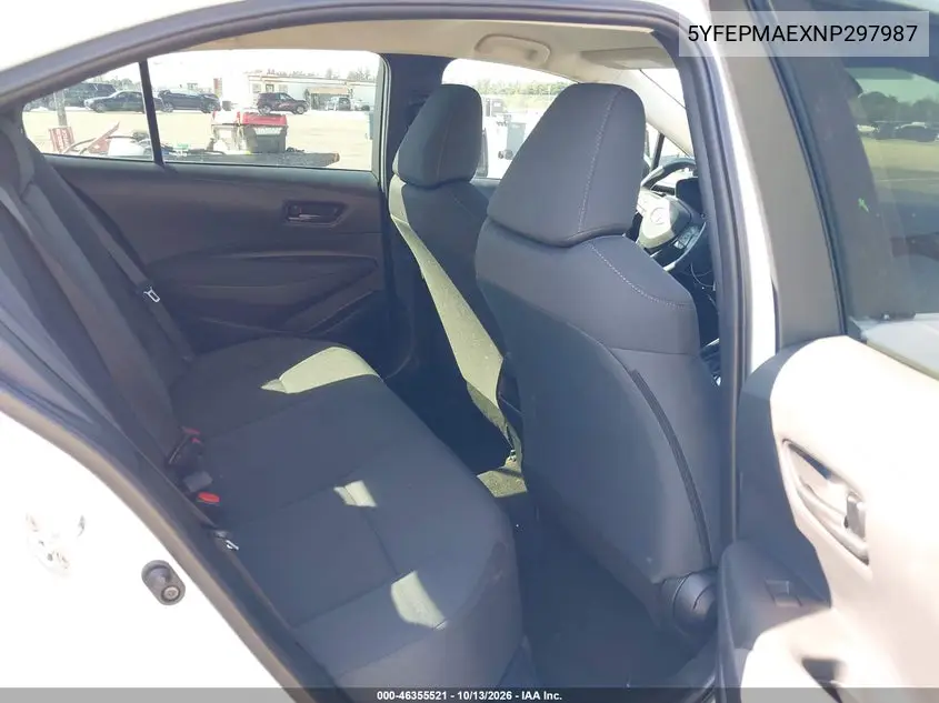 2022 TOYOTA COROLLA VIN 5YFEPMAEXNP297987 — фото 8