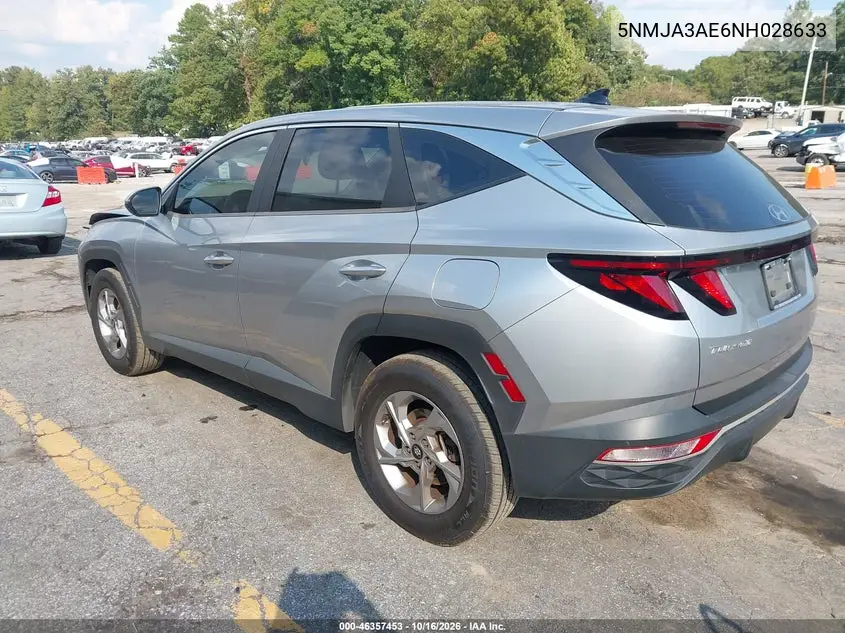 2022 HYUNDAI TUCSON VIN 5NMJA3AE6NH028633 — фото 3