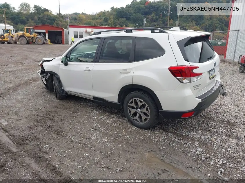 2022 SUBARU FORESTER VIN JF2SKAEC5NH447705 — фото 3