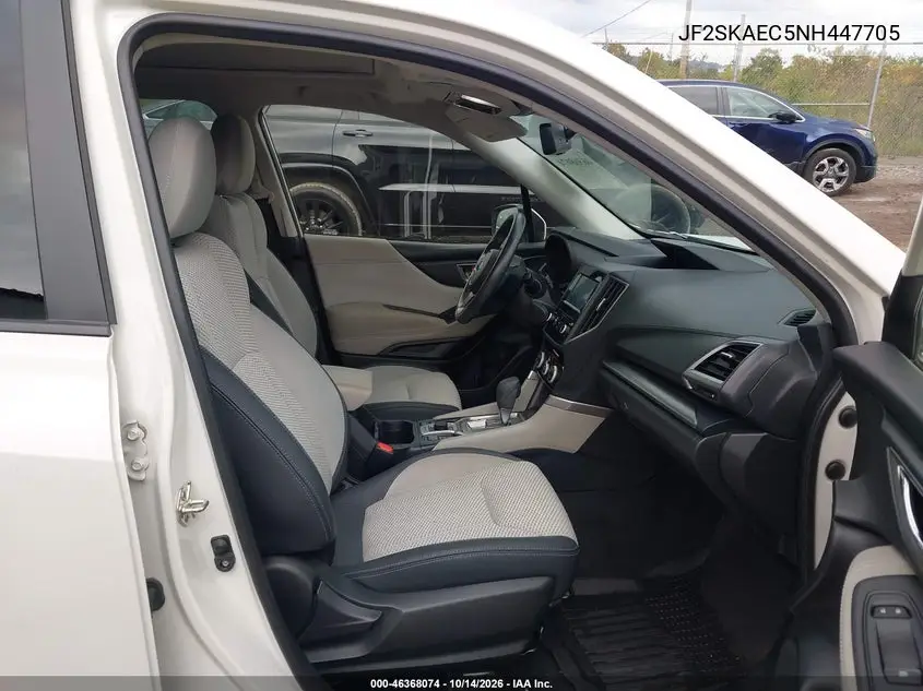 2022 SUBARU FORESTER VIN JF2SKAEC5NH447705 — фото 5