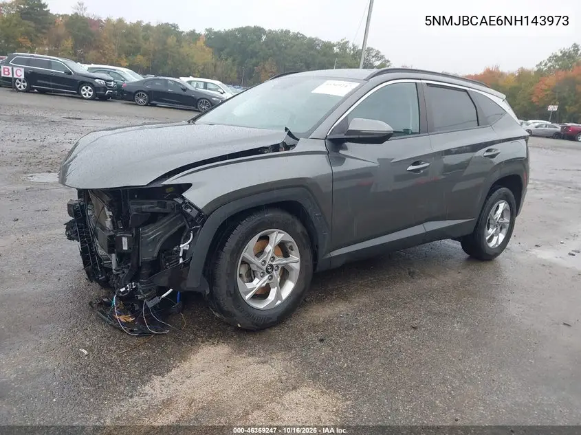 2022 HYUNDAI TUCSON VIN 5NMJBCAE6NH143973 — фото 2