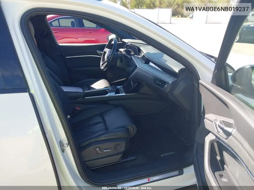 2022 AUDI E-TRON VIN WA1VABGE6NB019237 — фото 5